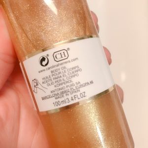 Body lotion and leg elixir from Carolina Herrera